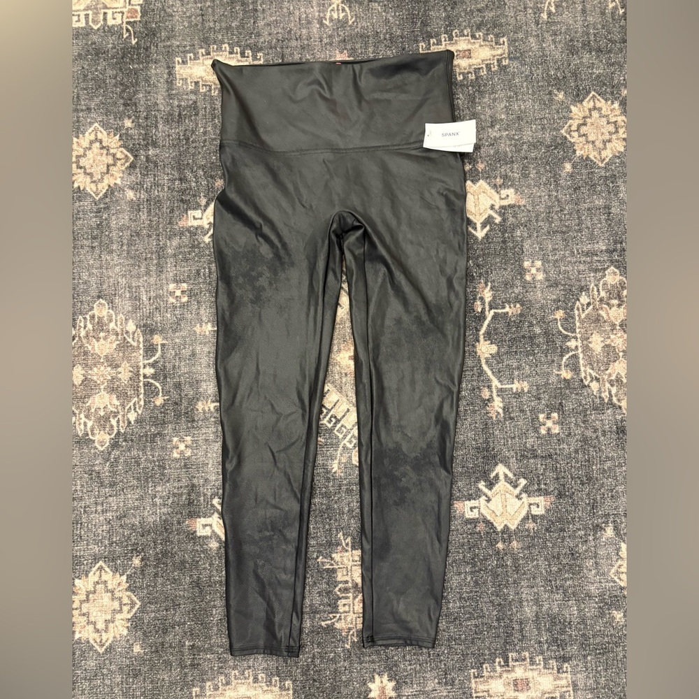 SPANX faux leather leggings